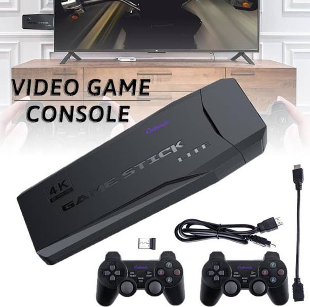 Cubonic M8 Lite Game Stick| Plug & Play HDMI| 23 Emulators Inbuilt | 64GB MicroSD Ready USB  Gamepad