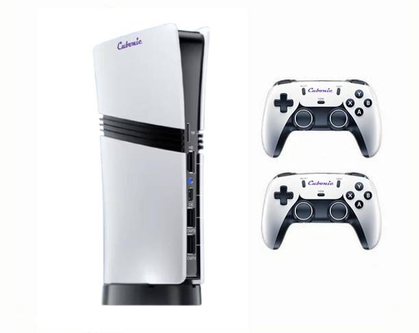 Cubonic Neva GS5 Pro 4K| 50+ Emulators| HDMI Plug & Play| Dual Wireless Controller USB Gamepad