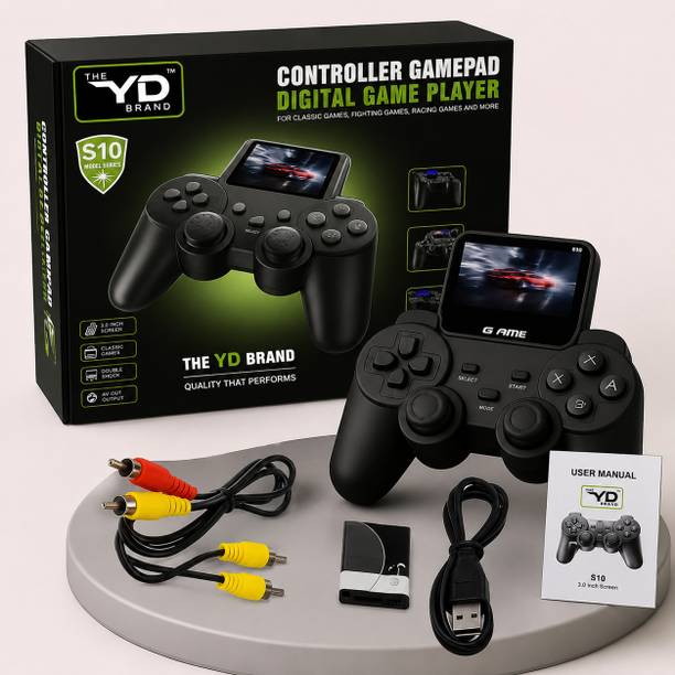 THEYD BRAND S10 Digital Game Player Controller Gamepad – Built-in Classic Games Console Gamepad