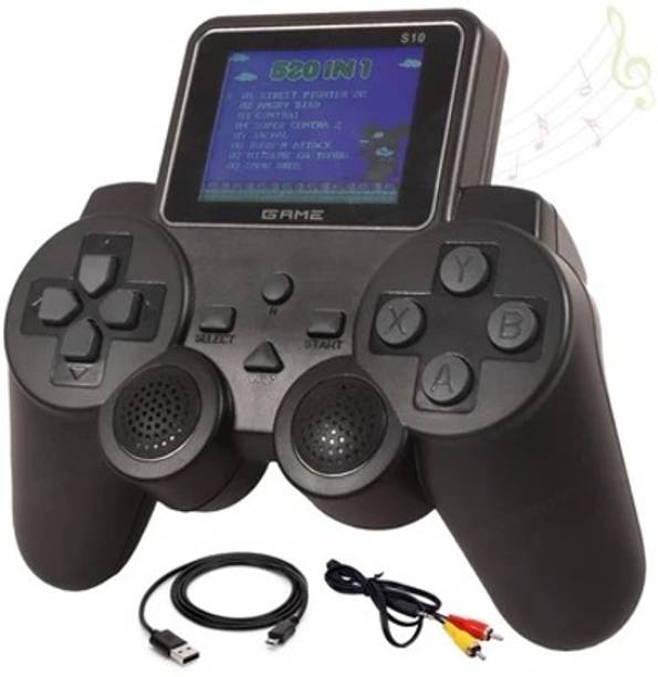 Rhonnium Handheld Game Console's Sleek and ergonomic Design  Gamepad
