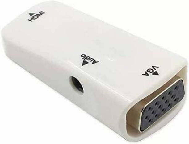 Tobo HDMI Female to VGA Female Converter Adapter with Audio TD-445H  Gaming Accessory Kit