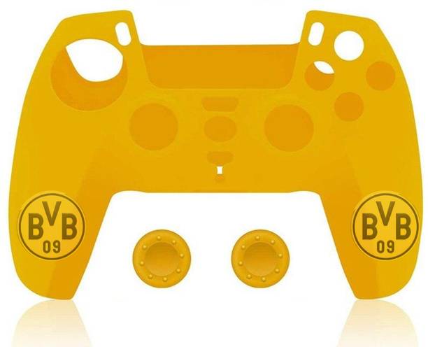 tmg ps5 controller skin football club design silicone case gaming accessory kit