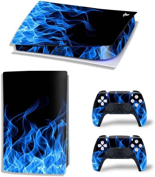 A1GRAPHIX PS5 Playstation Console Wrap Sticker Skin with 2 Wireless Controller Decal G4  Gaming Accessory Kit