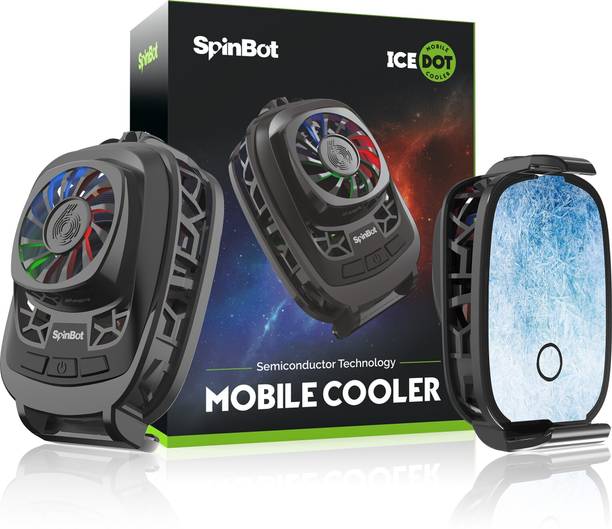 SpinBot IceDot semi-conducter based Mobile Cooler for Android/iOS Smartphones  Gaming Accessory Kit