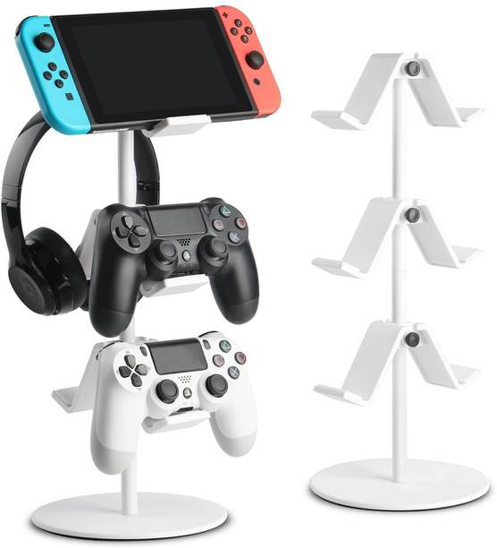 OIVO INDIA Controller 3-Tier, Multi Adjustable Game Remote Headphone Universal Stand  Gaming Accessory Kit