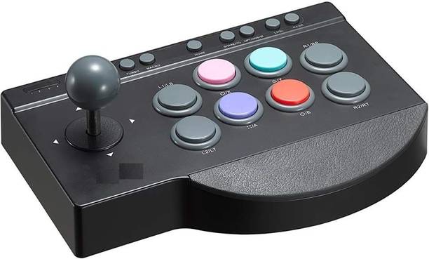 HG WORLD PXN-0082 Arcade Game Fight Stick Multi-Platform Turbo & Macro Street Fighter  Gaming Accessory Kit