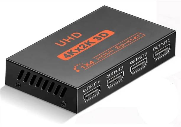 Sancy  TV-out Cable HDMI Splitter 1 In 4 Out 4-Port Full HD 1080P with 3D Video Support