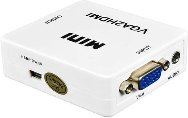 Sancy Premium TV-out Cable Mini VGA to HDMI HD Video Converter Gaming Adapter