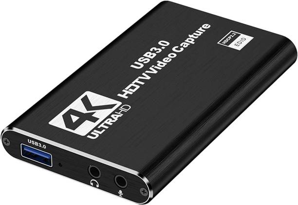 OG X NEXSA 4K USB 3.0 Game Capture Card HDMI Video Recorder with Loop-Out Gaming Adapter