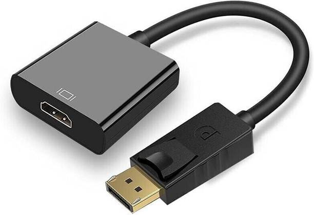 Sancy Display Port to HDMI Adapter, 1080p Display Port DP to HDMI Cable Gaming Adapter