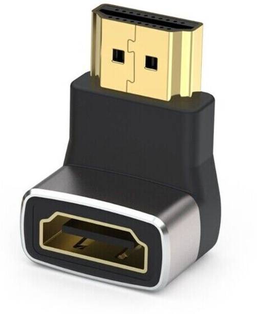 Tobo 8K HDMI 90 Degree Adapter Gold Plated Right Angle Easy Shelf Extender TD-1053H Gaming Adapter