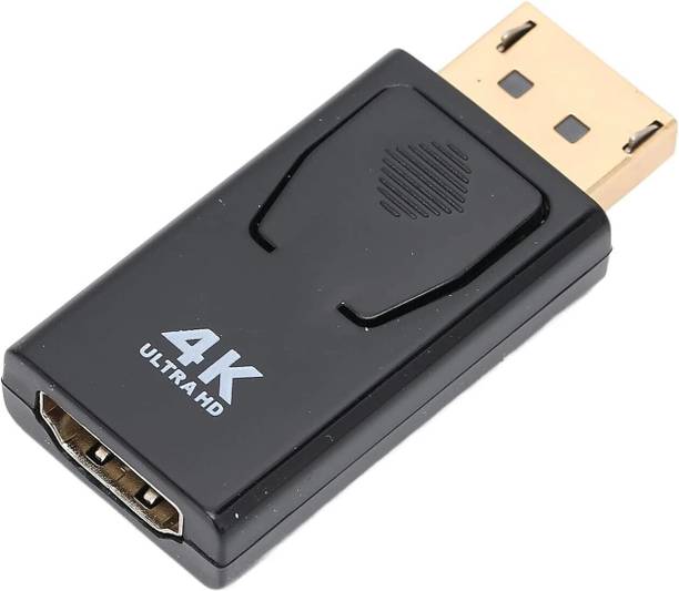 BKC DisplayPort to HDMI Adapter DP Male to HDMI Female Converter for 4K Display Gaming Adapter