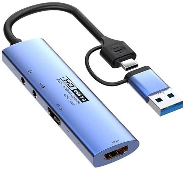 Etzin 4K HDMI to USB3.0 Audio Video for Live Streaming EPL-1193HVC Gaming Adapter