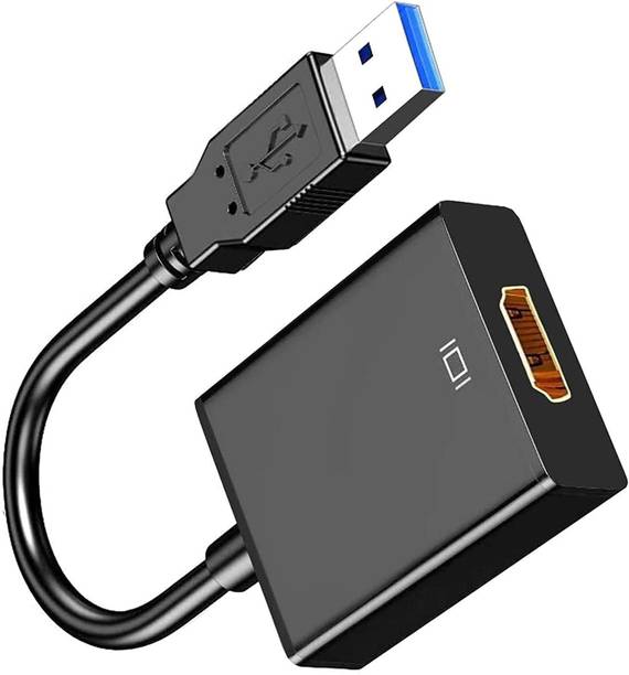 Sancy USB 3.0 to HDMI Adapter 0.2m 1080P Video Converter with Audio for Dual Monitors Gaming Adapter