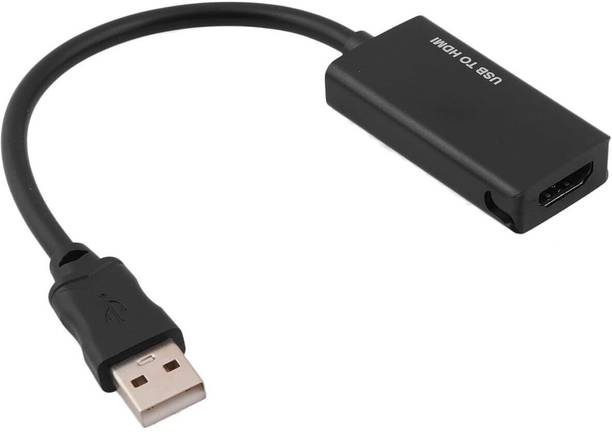 BKC USB 2.0 to HDMI Adapter with Smart Switch Multi-Monitor Support Gaming Adapter