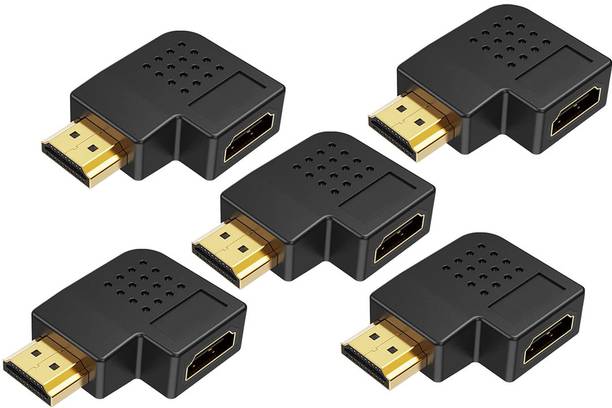 MX HDMI Male To Female 90° & 270° Right Angle , 4K HDMI Extender 4094 (Pack Of 5) Gaming Adapter
