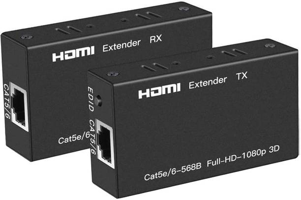RyzCare 60M HDMI Extender Repeater Transmitter/Sender + Receiver Gaming Adapter