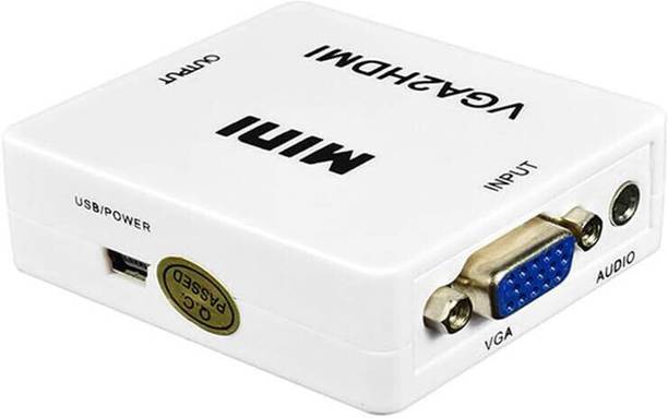 Sancy Premium TV-out Cable Mini VGA to HDMI HD Video Converter Gaming Adapter