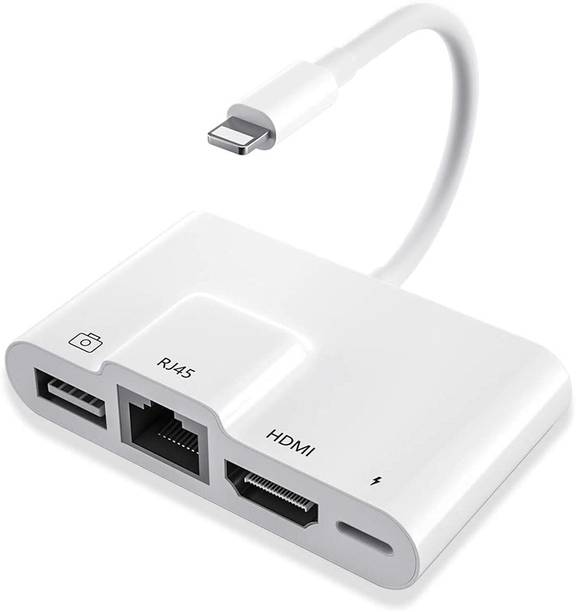 RuhZa RJ45 Ethernet Adapter 4 in 1 Adapter Gaming Adapter