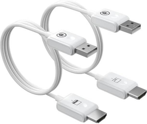 RyzCare Wireless HDMI Transmitter and Receiver, 1080P@60Hz Wireless HDMI Extender Gaming Adapter