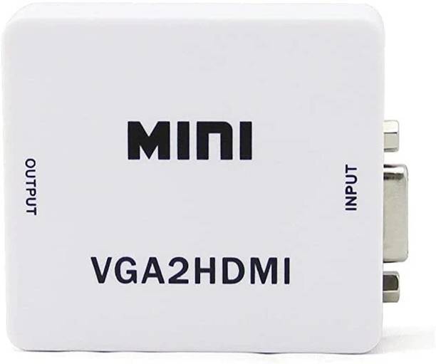 GoodsBazaar Terabyte MINI VGA2HDMI HD Video Converter Gaming Adapter