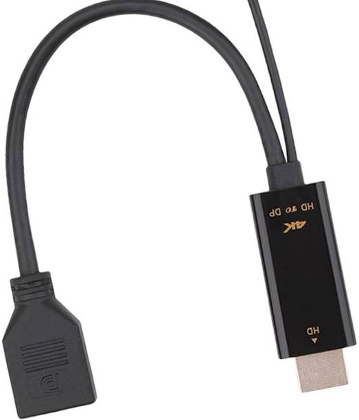 BKC 4K HDMI to DisplayPort Converter USB Powered Adapter Cable (Male/Female) Gaming Adapter