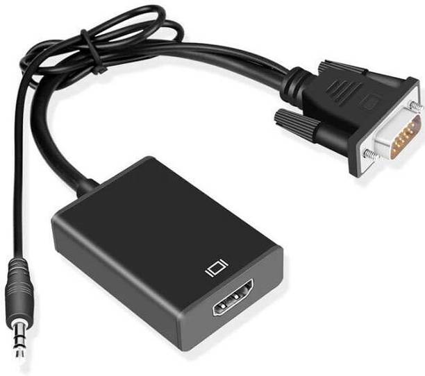 Forida VGA to HDMI Converter VGA Male to HDMI Female Adapter 1080p Full HD Gaming Adapter