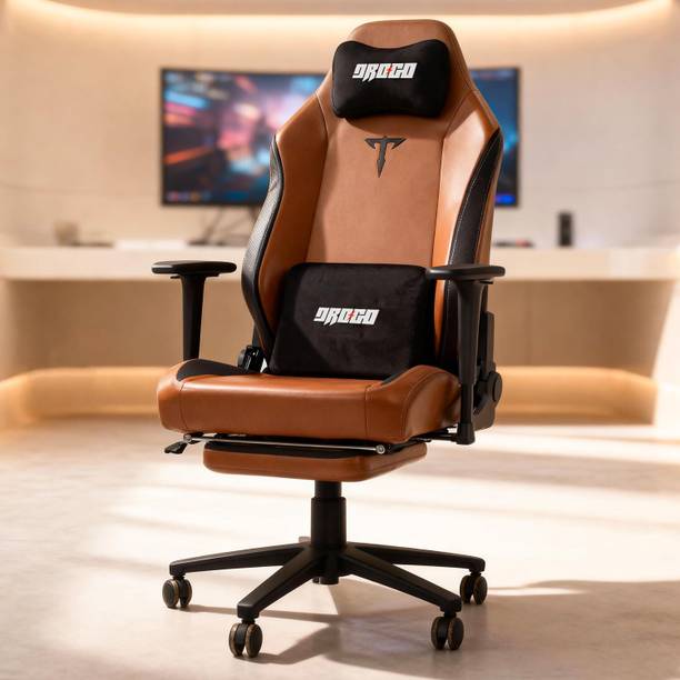 Drogo Ergonomic Gaming Chair with Soft Weave Mesh Fabric, Magnetic Memory Foam Gaming Chair