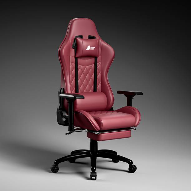 GREEN SOUL Ghost (2026 Edition) Upholstery with Diamond Stitching| 4D Armrest | 180 Recline Gaming Chair