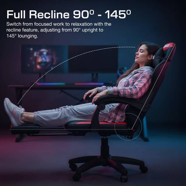 Drogo Aura Ergonomic Gaming Chair Multi-Functional Computer Chair Footrest Recline Gaming Chair