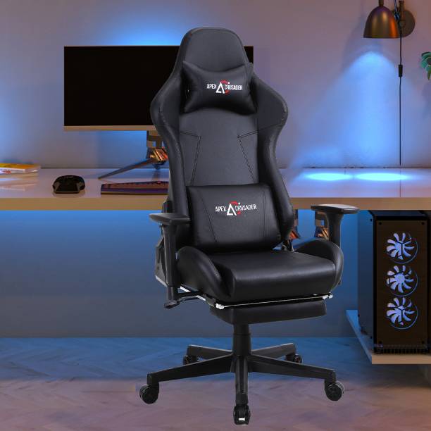 SAVYA HOME Thunder Ergonomic Gaming Chair| Adjustable Lumbar Support & Headrest, 3D armrest Gaming Chair