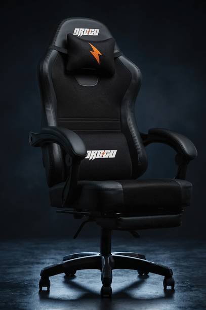 Drogo High Back Ergonomic Gaming Chair with Adjustable Neck, Armrest PU Leather Gaming Chair