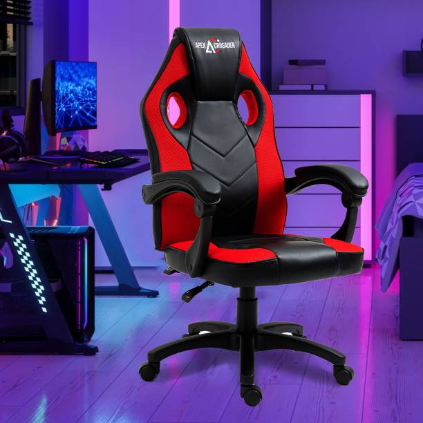 SAVYA HOME Hacker Multi-Functional Ergonomic Gaming/Computer/Home/Office Chair, PVC Fabric Gaming Chair