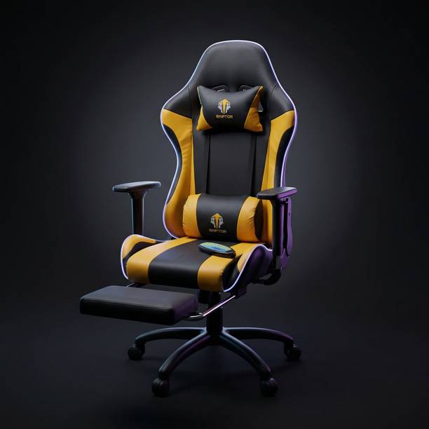 Morph RAPTOR SYNC X RGB Gaming Chair with Bluetooth Speakers, Massage, Footrest Gaming Chair