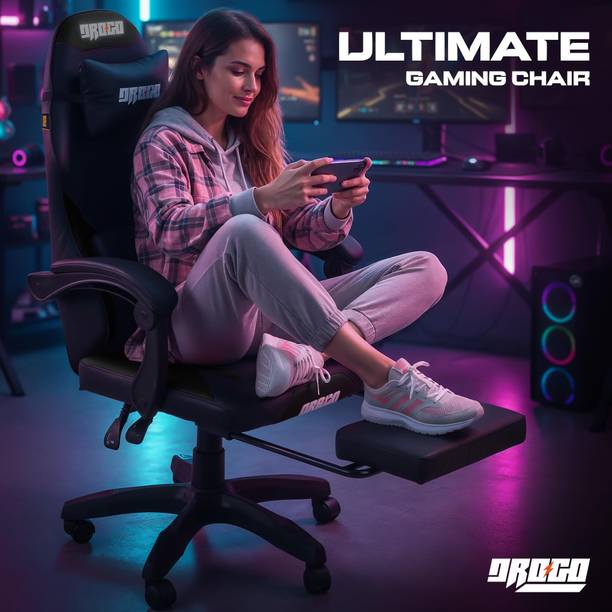 Drogo Aura Premium Ergonomic Gaming Chair Multi-Functional Computer Chair Footrest Gaming Chair