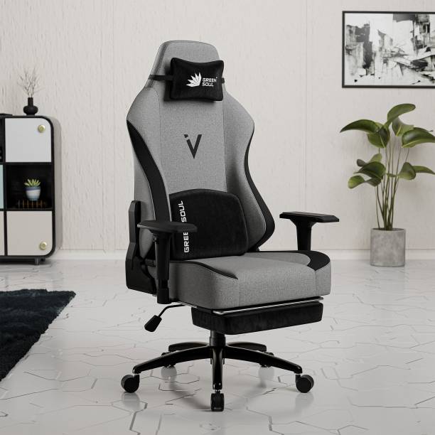GREEN SOUL Vision Pro Earth Gaming Chair|WFH|Memory Foam|4D Armrest Gaming Chair