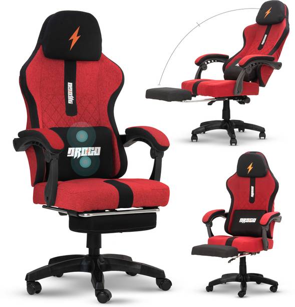Drogo Gaming Chair, Home & Office Chair with Footrest, Adjustable & Recline Ergonomic Gaming Chair