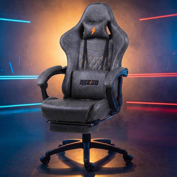Drogo Multi-Purpose Ergonomic Gaming Chair with Adjustable Seat, Head & USB Massager Gaming Chair