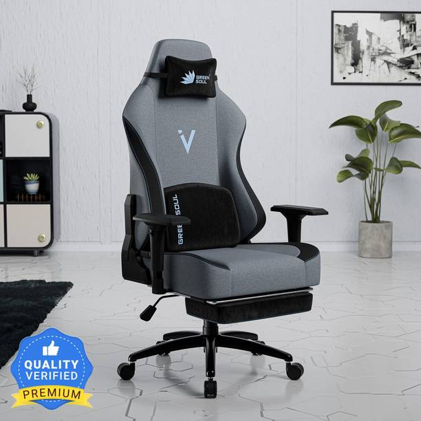 GREEN SOUL Vision Pro Gaming Chair|Gaming & WFH|Memory Foam|4D Armrest Gaming Chair