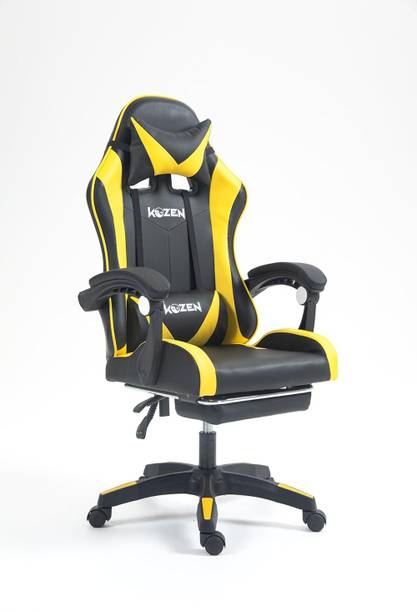 KOZEN Gaming Chair,Retractable Footrest,135 Recliner,PVC Fabric,Adjustable Headrest Gaming Chair