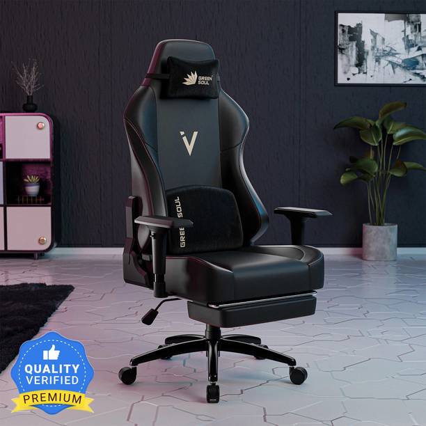 GREEN SOUL Vision Pro |WFH|Memory Foam|4D Armrest Gaming Chair Gaming Chair