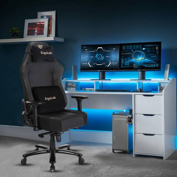 ErgoLab Phantom Ergonomic Gaming Chair with Premium Fabric & PU Leather Gaming Chair