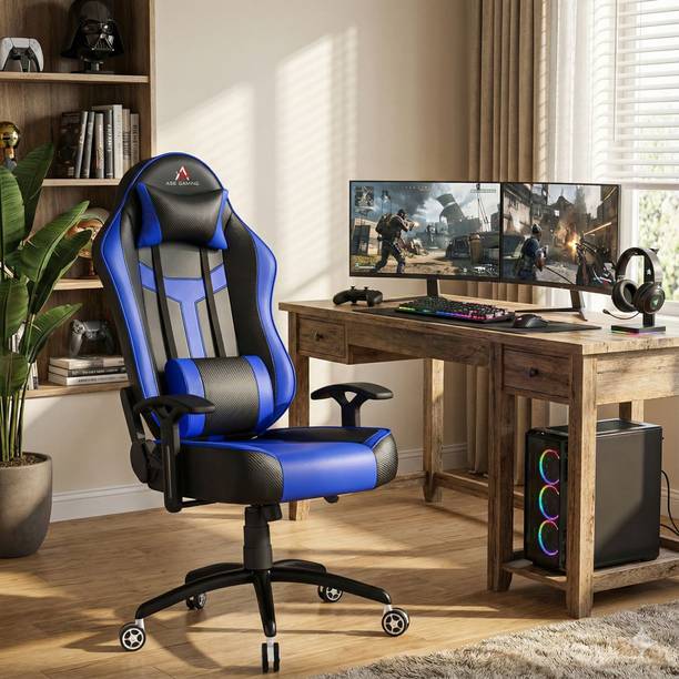 ASE Gaming Ranger Series Gaming Chair with 180 Degree Reclining And Black Metal Base Gaming Chair