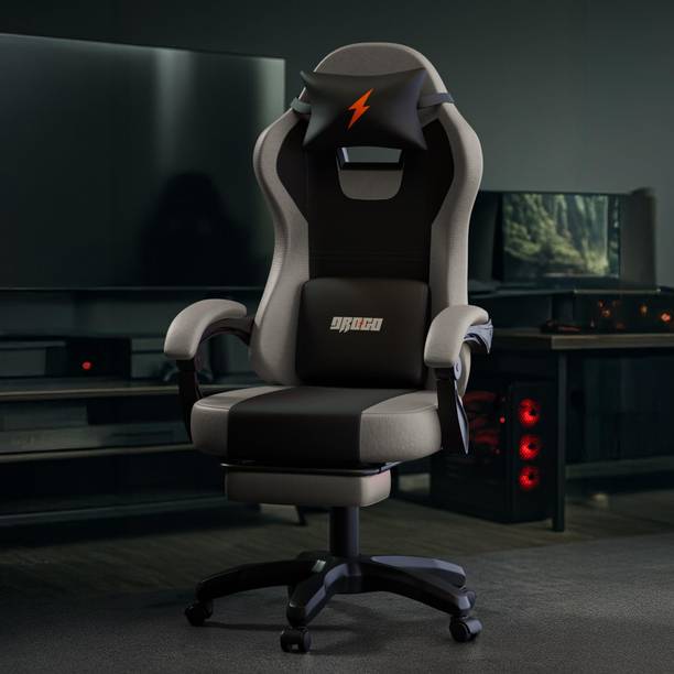 Drogo High Back Ergonomic Gaming Chair with Adjustable Neck, Armrest PU Leather Gaming Chair