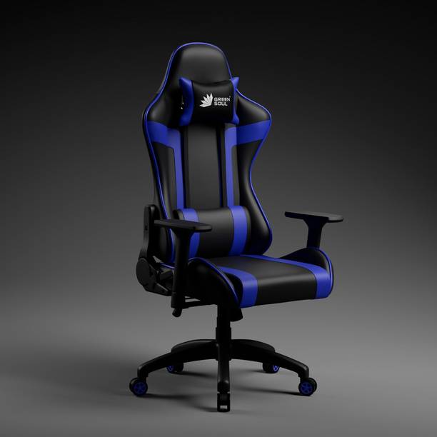 GREEN SOUL Raptor 2.0 Racing Edition Ergonomic Gaming Chair with Premium PU Leather |Gaming & WFH|3D Armrest Gaming Chair