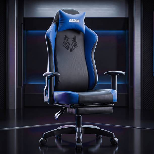 Drogo Alpha-X Gaming Chair with 165° Recline, Footrest & 2D Padded Armrests Gaming Chair