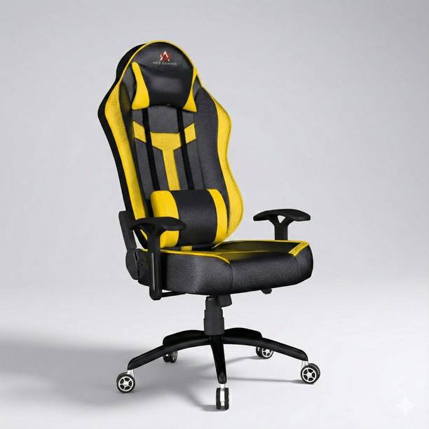 ASE Gaming Ranger Series Gaming Chair with 180 Degree Reclining And Black Metal Base Gaming Chair