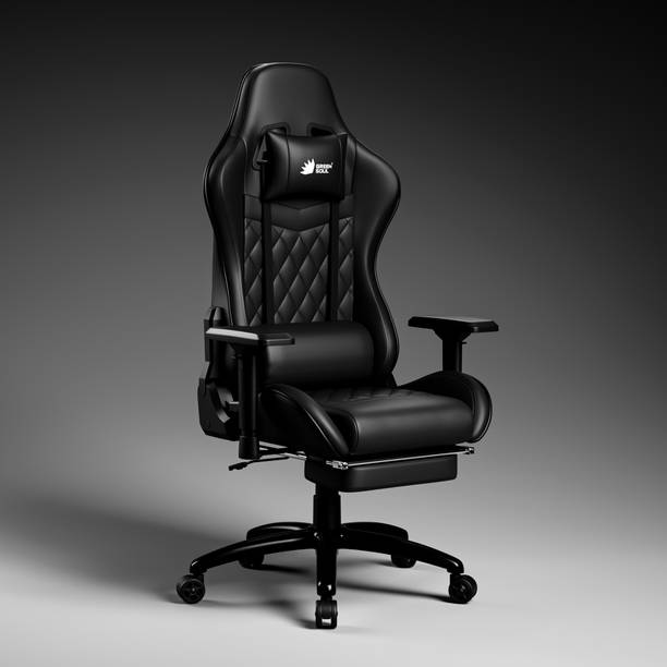 GREEN SOUL Ghost (2026 Edition) Upholstery with Diamond Stitching| 4D Armrest | 180 Recline Gaming Chair