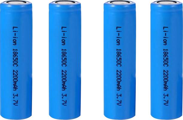 EBRAND ONE 18650 Rechargeable Lithium Megaphone 3.7 Volt Li-ion 2200 mAh 4 Pcs Battery Game Battery