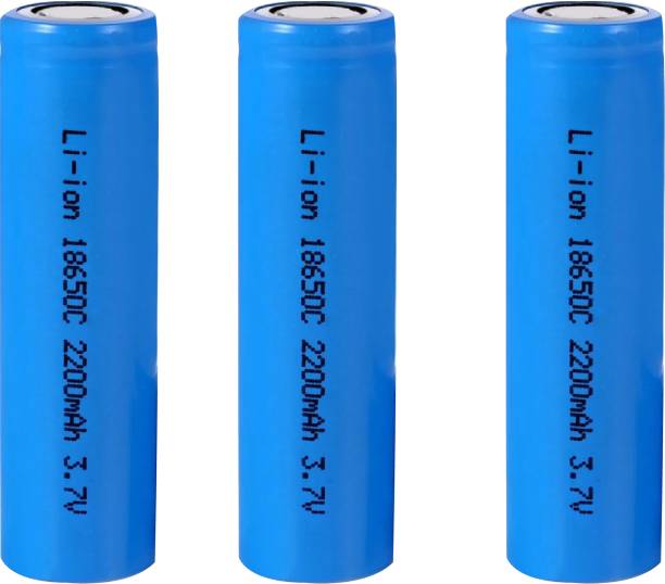 EBRAND ONE 18650 Rechargeable Lithium Megaphone 3.7 Volt Li-ion 2200 mAh 2 Pcs Battery Game Battery